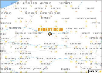 map of Rebertingue