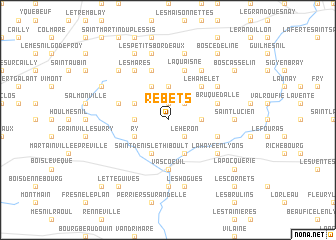 map of Rebets