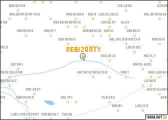 map of Rebizanty