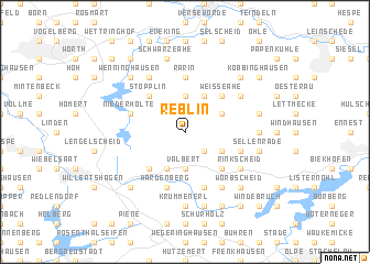 map of Reblin