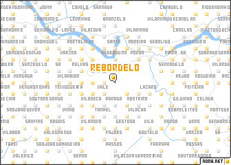 map of Rebordelo