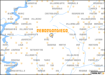 map of Rebordondiego