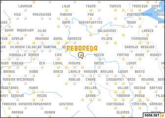 map of Reboreda