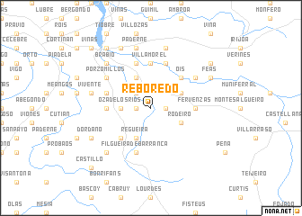 map of Reboredo