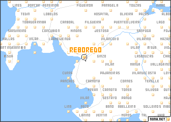 map of Reboredo