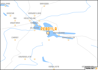 map of Reboyla