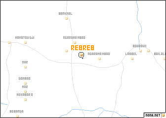 map of Reb Reb
