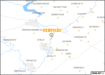 map of Rebrikov