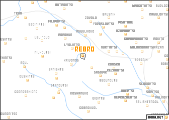 map of Rebro