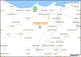 map of Rebstein