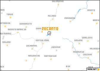 map of Recanto