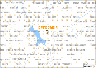 map of Recardãis