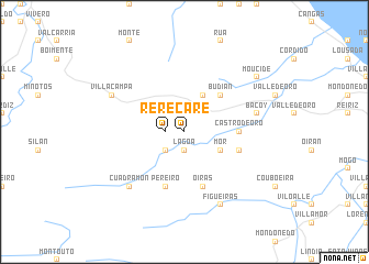 map of Recaré