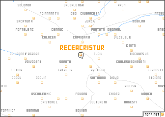 map of Recea Cristur