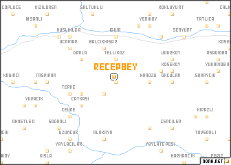 map of Recepbey