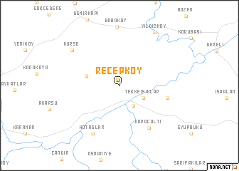 map of Recepköy