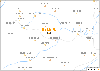 map of Recepli