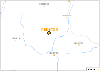 map of Recetor