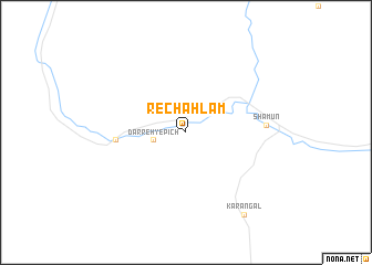 map of Rēchah Lām