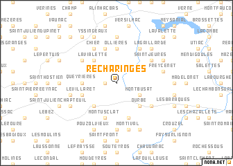 map of Recharinges