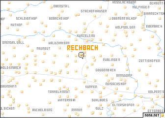 map of Rechbach