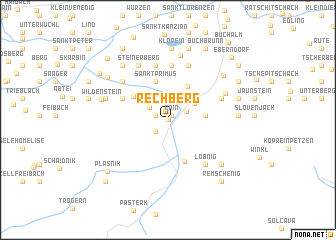 map of Rechberg