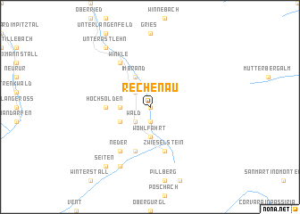 map of Rechenau