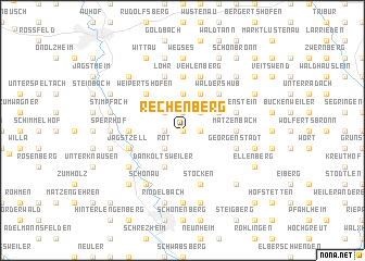 map of Rechenberg