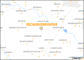 map of Rechka Krapivenka