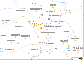 map of Rechkalovo