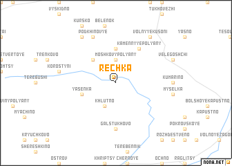 map of Rechka