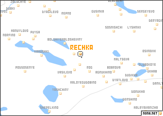 map of Rechka