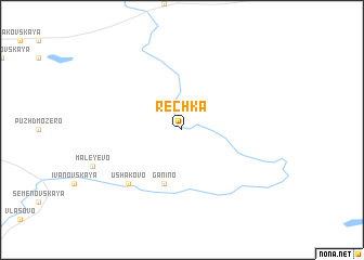 map of Rechka
