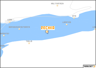 map of Rechka