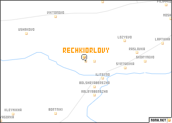 map of Rechki Orlovy