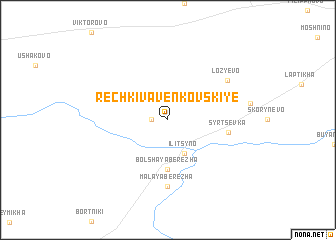 map of Rechki Vavenkovskiye