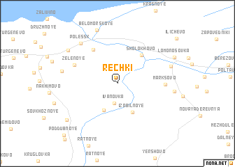 map of Rechki