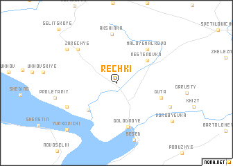 map of Rechki