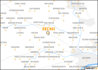 map of Rechki