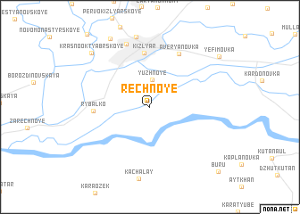 map of Rechnoye