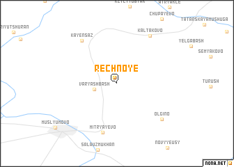 map of Rechnoye