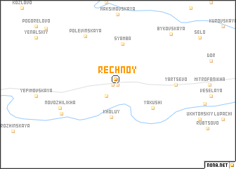 map of Rechnoy