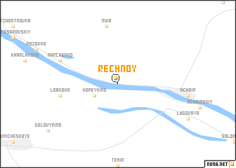 map of Rechnoy