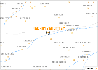 map of Rechnyye Kottsy