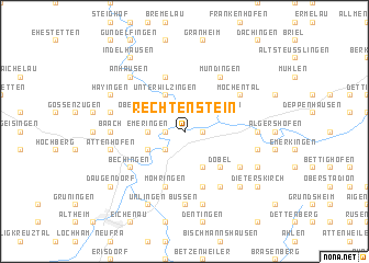 map of Rechtenstein