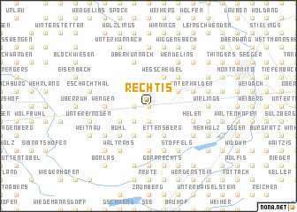 map of Rechtis