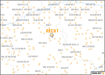 map of Recht