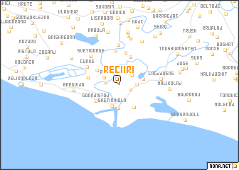 map of Reçi i Ri