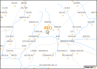 map of Reci