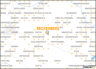 map of Reckenberg